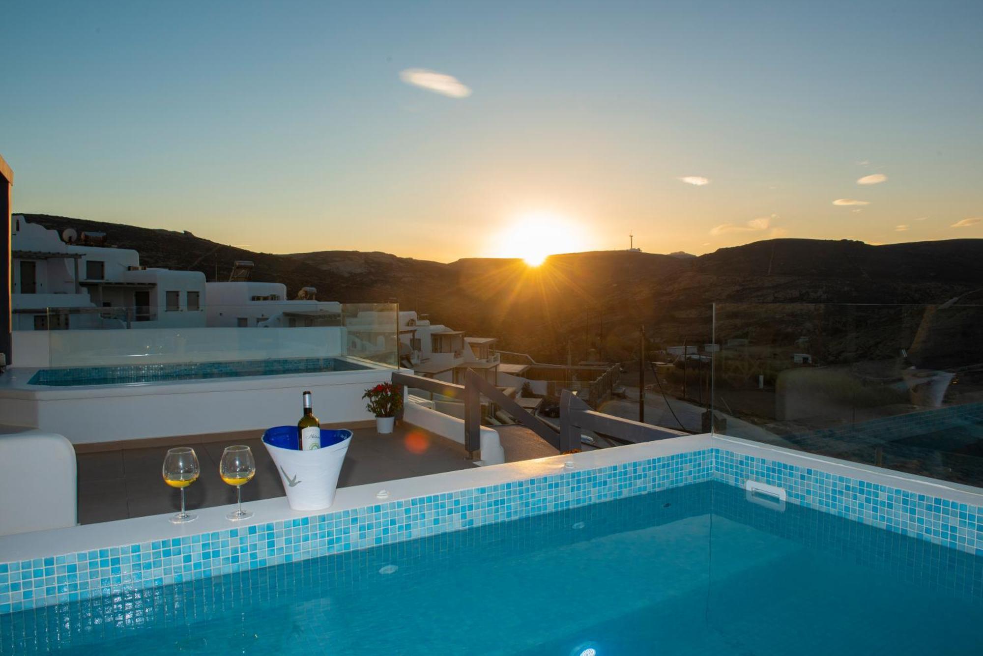 Myrsini'S Luxury Suites Merchia Mykonos Town Eksteriør bilde