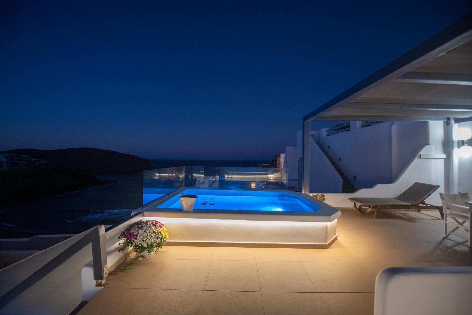 Myrsini'S Luxury Suites Merchia Mykonos Town Eksteriør bilde