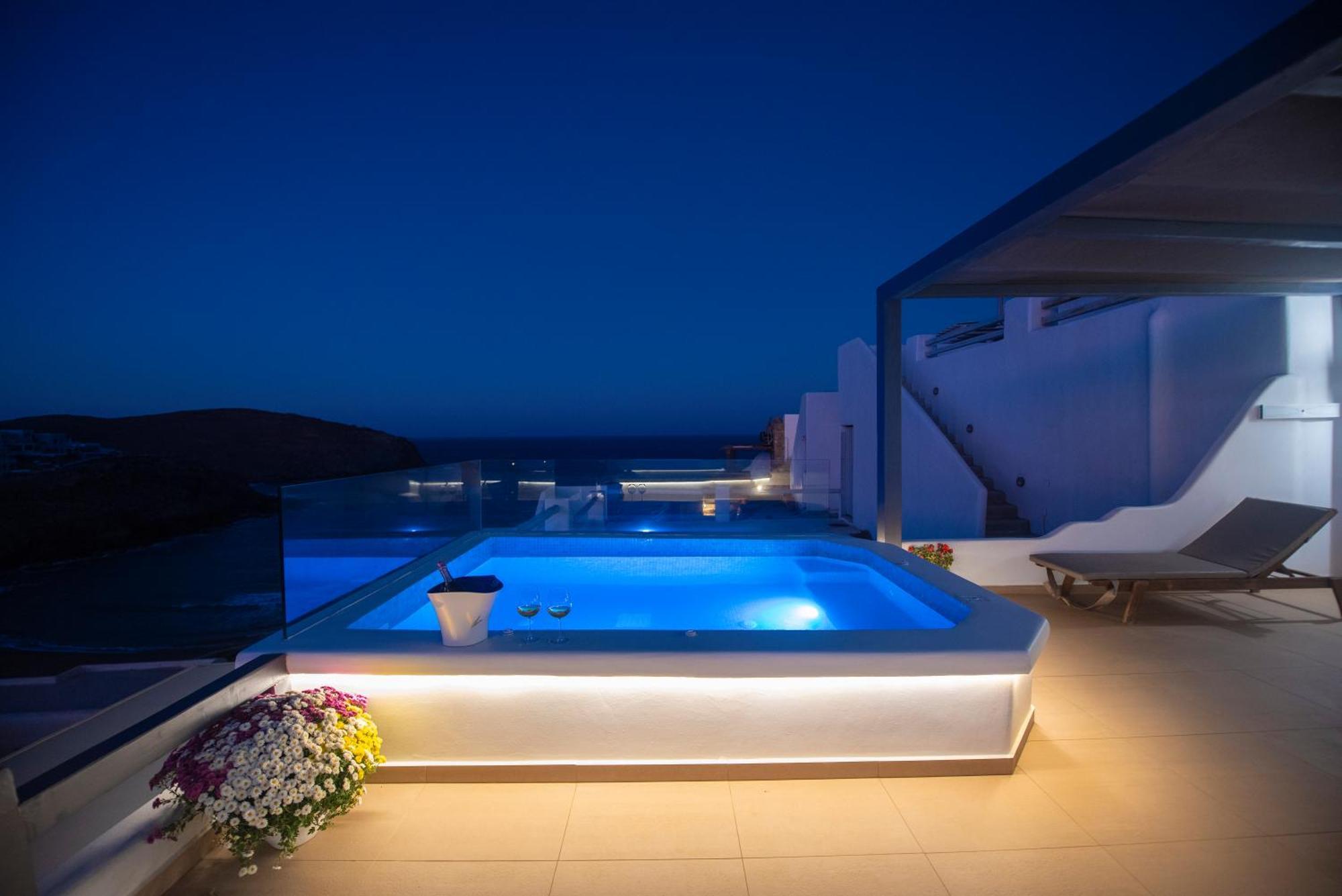 Myrsini'S Luxury Suites Merchia Mykonos Town Eksteriør bilde
