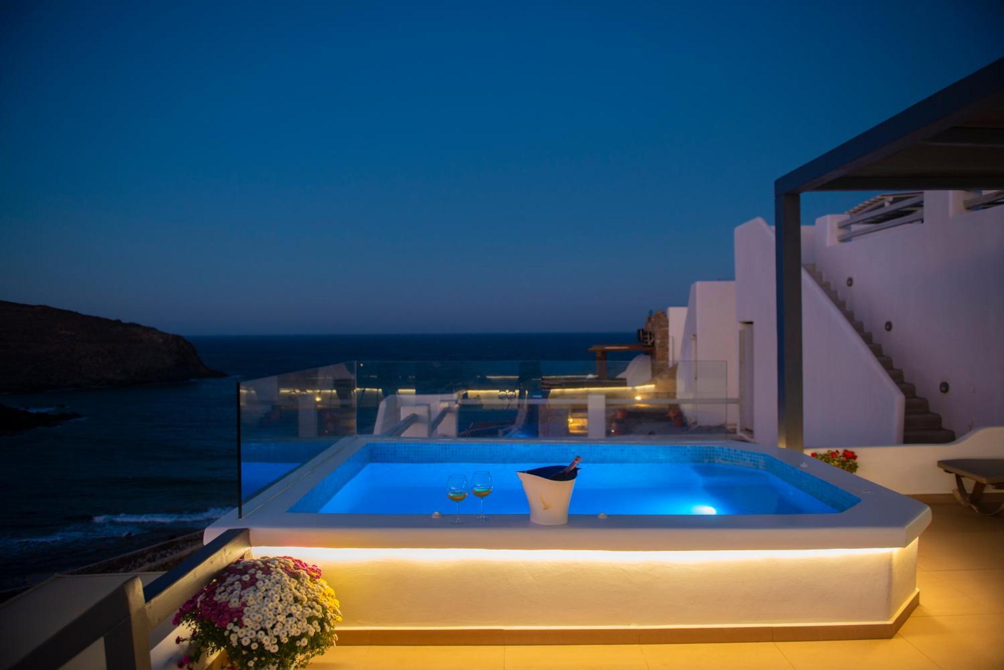 Myrsini'S Luxury Suites Merchia Mykonos Town Eksteriør bilde