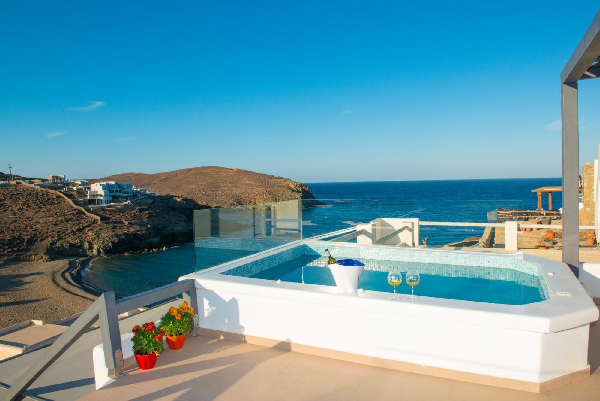 Myrsini'S Luxury Suites Merchia Mykonos Town Eksteriør bilde