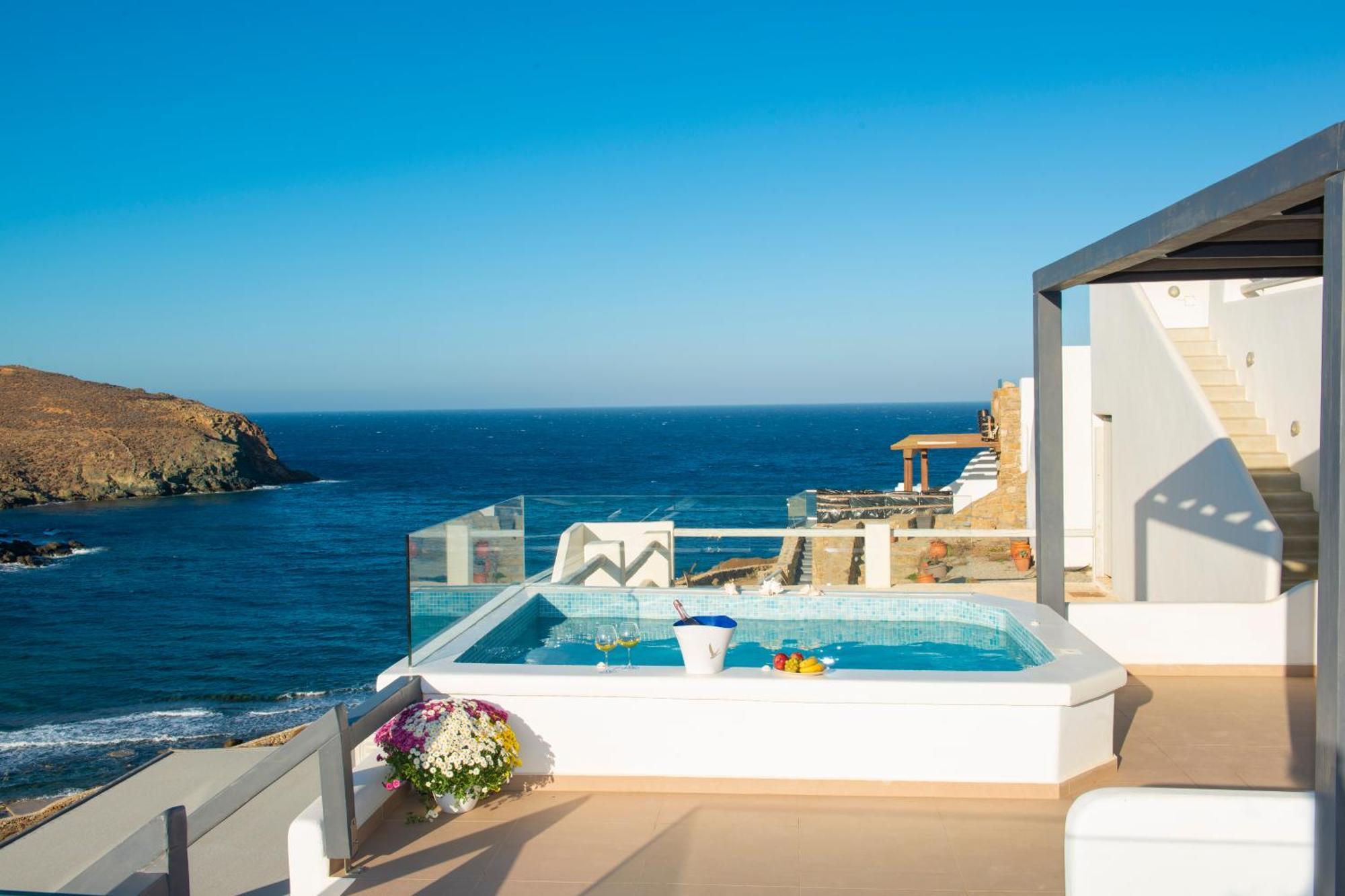 Myrsini'S Luxury Suites Merchia Mykonos Town Eksteriør bilde